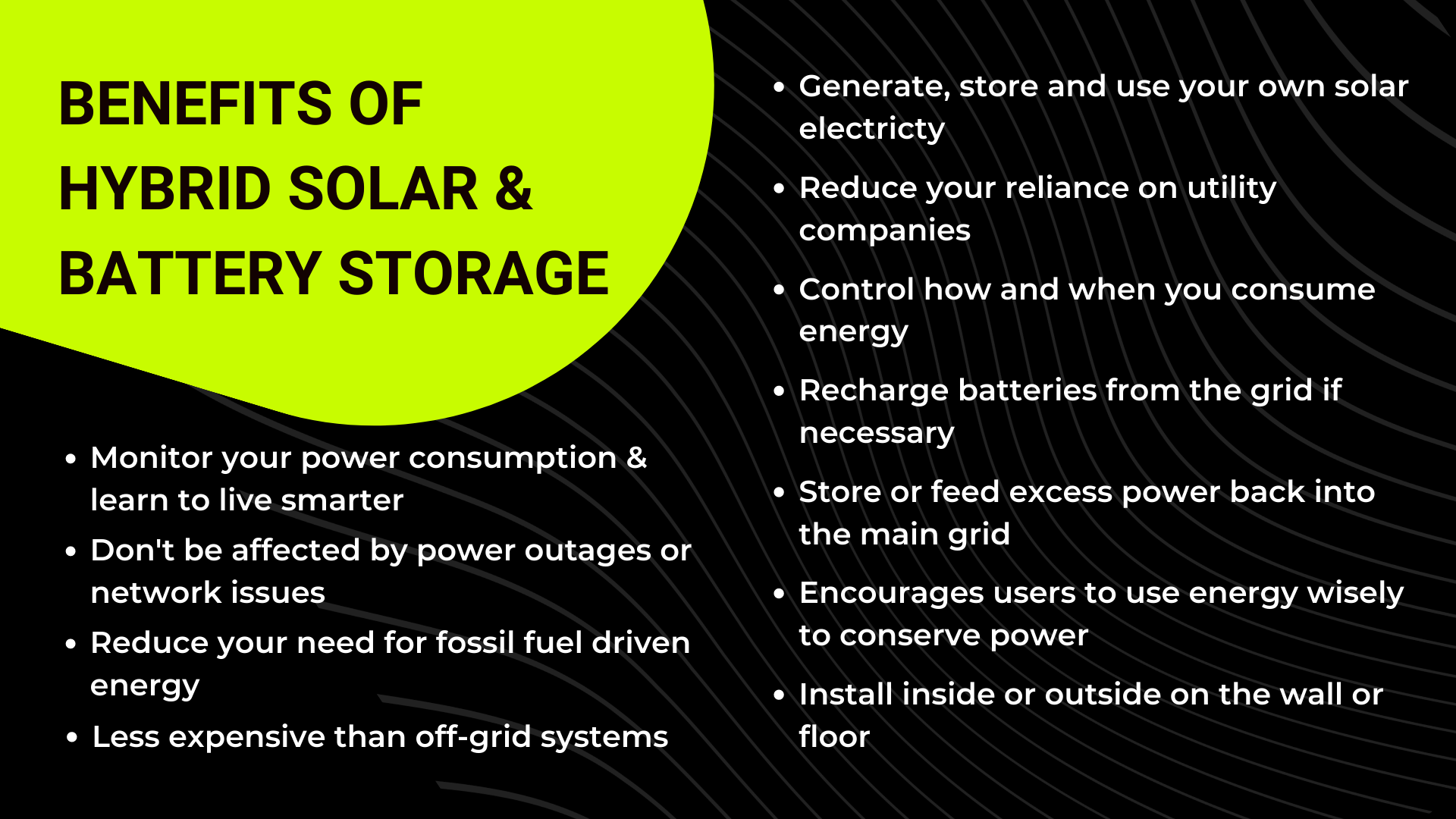 Battery solar service