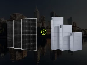Solar panels and home battery system in Victoria